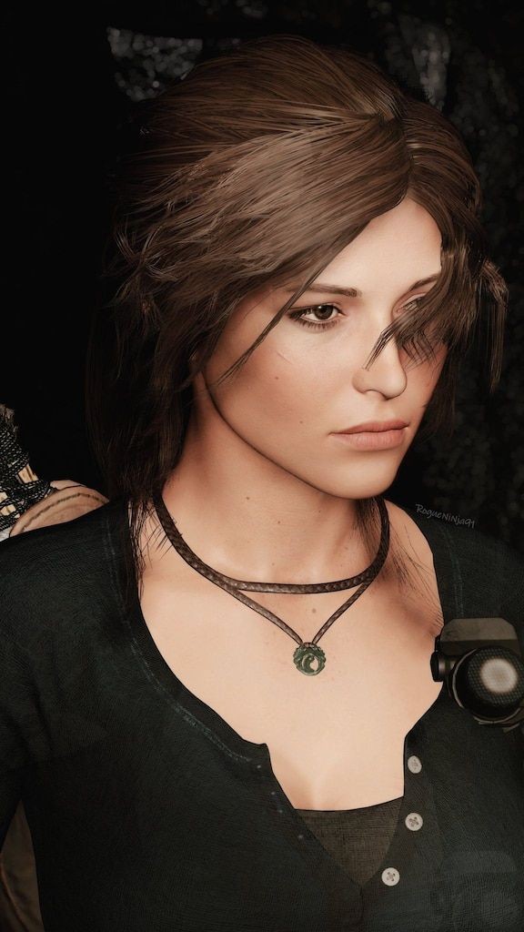 Lara wasn't paying attention to the reader as her hair blows in the wind looking at the sunset as she was getting closer to the treasure but she couldn't trust the reader right now not after her getting used and hurt by people.

"....."