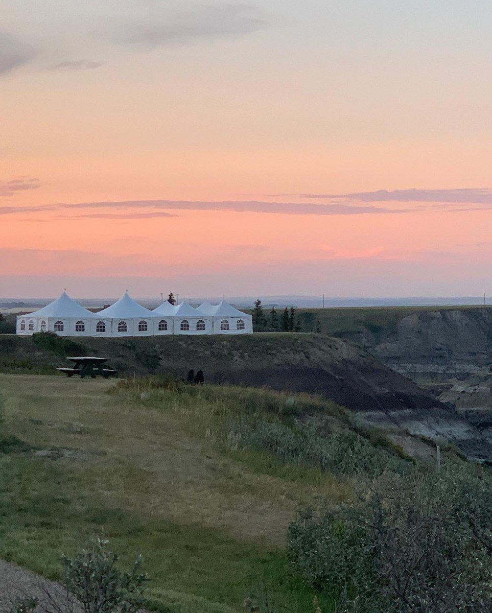 Kicking off #ABonthePlate and <a href="/OpenFarmDays/">Open Farm Days</a> at stunning Horseshoe Canyon- Kneehill County!  Looking forward to tomorrow night long table dinner with <a href="/ChefRogalski/">Paul Rogalski</a> <a href="/ChefCamD/">Cam Dobranski</a> <a href="/KneehillCounty/">Kneehill County</a>