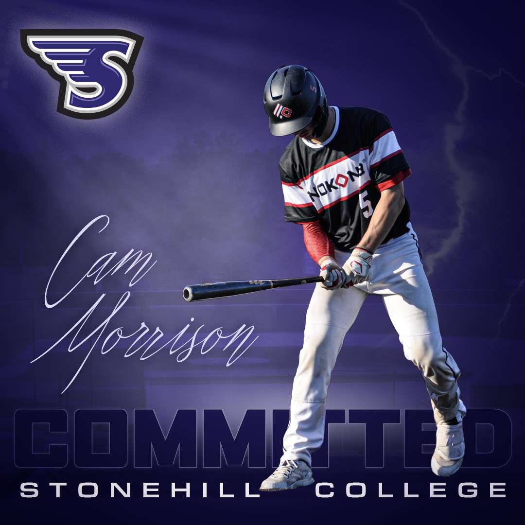 Cam Morrison (@cammorrison111) on Twitter photo I’m excited to announce my commitment to play D1 Baseball at Stonehill College. I want to thank my family, coaches, and friends who have been with me on this journey. Let’s work #rollhill <a href="/j_murph35/">John Murphy</a> <a href="/EliteSportsAdv/">Elite Sports Advising</a> @BRRHSBaseball <a href="/nokona_baseball/">Nokona Baseball</a> @16uNokonaChiefs I’m excited to announce my commitment to play D1 Baseball at Stonehill College. I want to thank my family, coaches, and friends who have been with me on this journey. Let’s work #rollhill <a href="/j_murph35/">John Murphy</a> <a href="/EliteSportsAdv/">Elite Sports Advising</a> @BRRHSBaseball <a href="/nokona_baseball/">Nokona Baseball</a> @16uNokonaChiefs