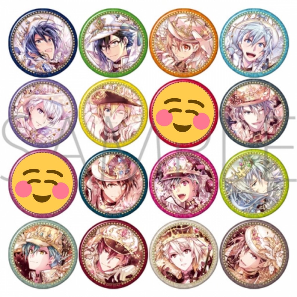 百 アイドリッシュセブン 第4部 ビジュアル 缶バッジ まとめ売り 60点-