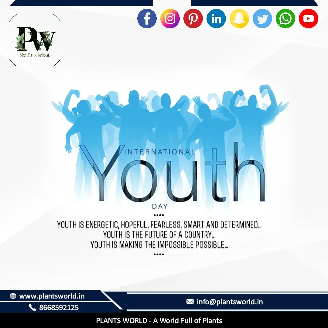 International Youth Day | World Sanskrit Day | World Elephant Day |12th August 2022.
.
.
#plantsworld #plantsworldpune #plantsforinstagram #bestplants #indoorplants #giftideas #giftshop #giftaplant #corporategifts