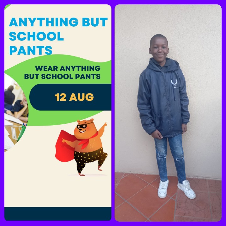 madlakati's tweet photo. #SparkWitpoortjie Today is anything but school pants day we having fun for the day... https://t.co/ZFXWgUJA71