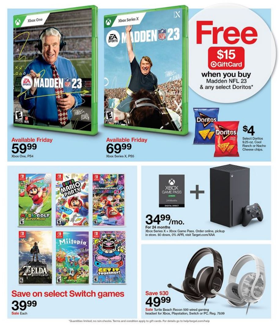 madden 23 target xbox one