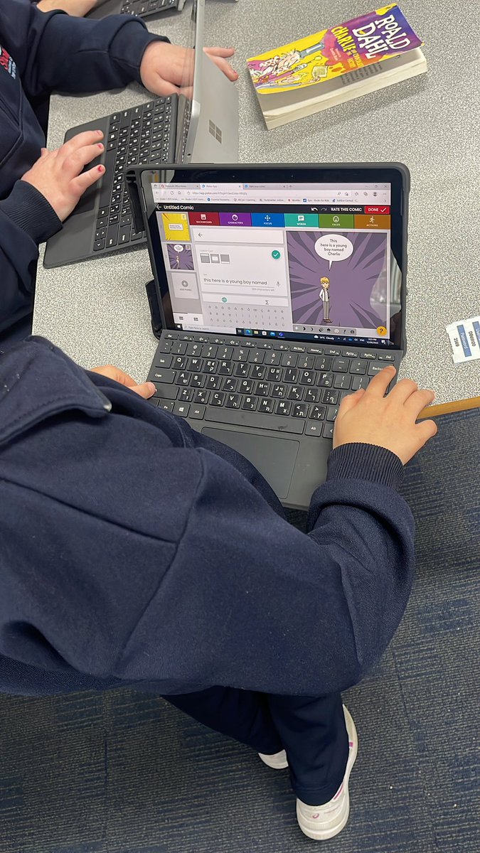Changing the way we teach comprehension through the use of <a href="/Pixton/">Pixton</a> and the #surfacego #MicrosoftEDU