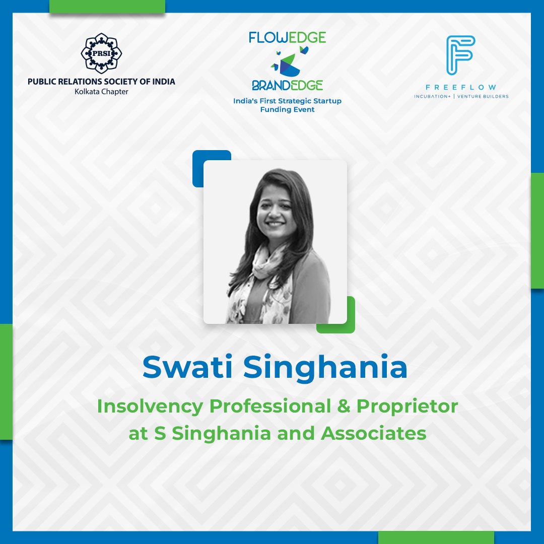 freeflow_zone's tweet photo. Swati Singhania
- Insolvency Professional
- Financial Analyst
- Entrepreneur
- #Trainer, #Speaker & #Mentor
Joins #FlowEdge #BrandEdge 2022 as #INVESTOR
See you on 17 august 2022!!
#startup #funding #fundingevent #startegyinvestment #investment #publicrelations #freeflow https://t.co/fJCB0L19xD