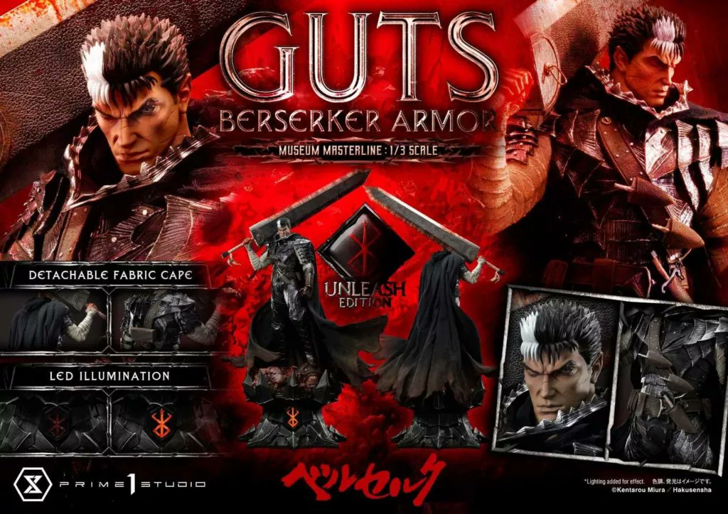 CinematizandoOf's tweet photo. Uma estátua do Guts de Berserk feito pela Prime One Studio
#Guts #Berserk #PrimeOneStudio https://t.co/b6qOzM38ba