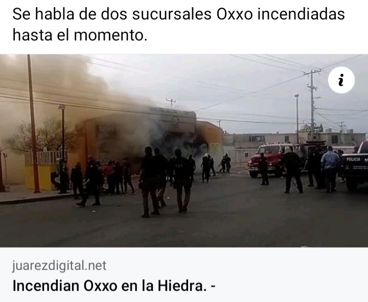 CecyG67's tweet photo. @ChumelTorres Aqui en ciudad Juarez esta muy feo ahorita tambien ya estan quemando autos https://t.co/iZFcZNV5bK