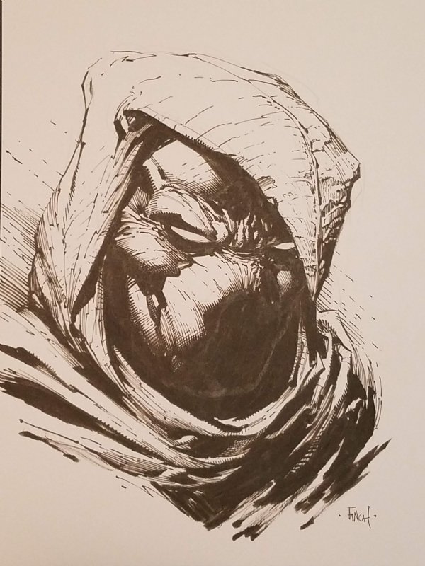 theaginggeek's tweet photo. Moon Knight by @DFinchArtist 
#MoonKnight https://t.co/kvnAun2YiM