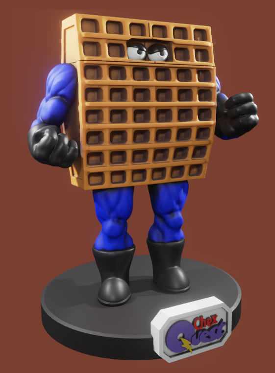 yetismack3d's tweet photo. #chexquest I started sculpting this guy for my brother. One of these days I'll print him out. https://t.co/dyENn825bO