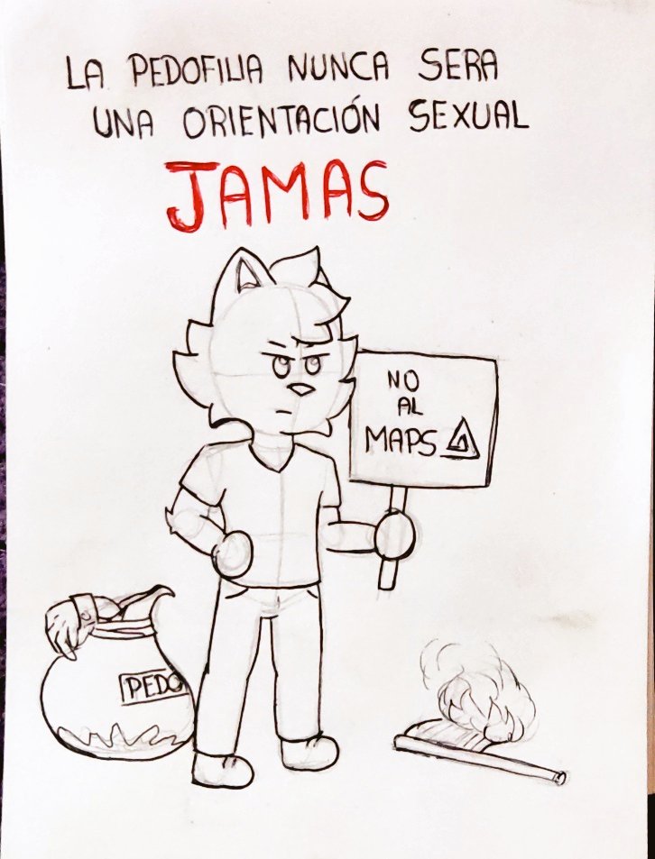 Jackthe11213277's tweet photo. Remake del Dibujo AntiMAPS.
#furryart #AntiMaps #Pedofiliaescrimen https://t.co/9I854AP2um