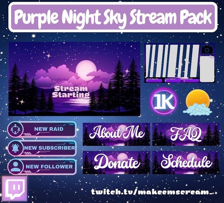 MakeEmScream__'s tweet photo. Newest stream pack added to the Etsy  Store! Go check it out! 🔥 #makeemscream #twitch #etsy #twitchstreamer #smallstreamer #supportsmallstreamers #twitchemotes #etsystore #etsyseller #twitchassets https://t.co/MT6MGALe2N