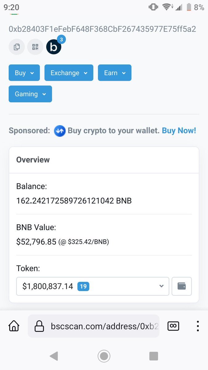 PLAY4Fund's tweet photo. Can someone with money cause harm?

Yes but not with #safuu.

This wallet had 2.5 millions 10 days ago, now only 1.8 millions.

Buy n sell in attempt to drive the price down. Well, need to bring in the #apecoin holders. They have 25millions each wallet. Go buy n sell #safuu n see https://t.co/0rmHgP1gYx