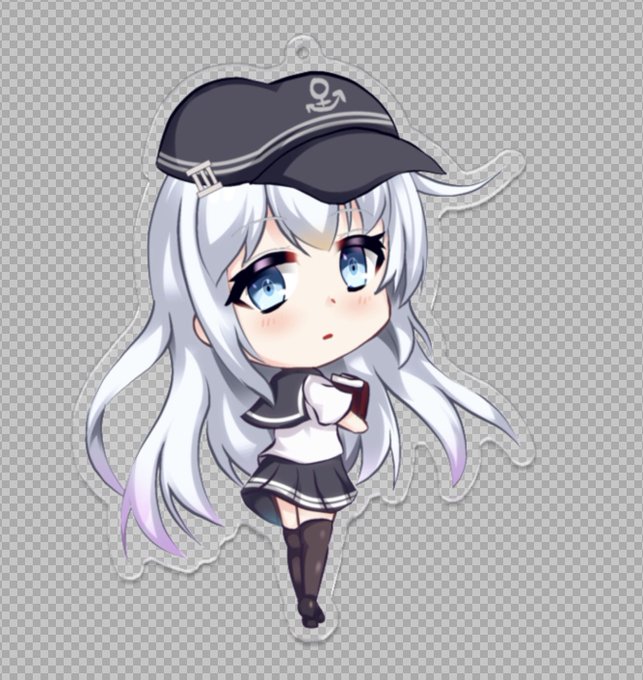 キーホルダー続報。BOOTHより販売予定。こんな感じになるそうです! 