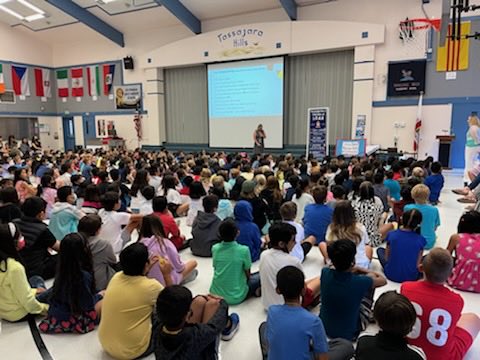 Learning how Hawks SOAR at THE with Mrs. Hurlburt. Soar =self control, on task, achieve, respect.