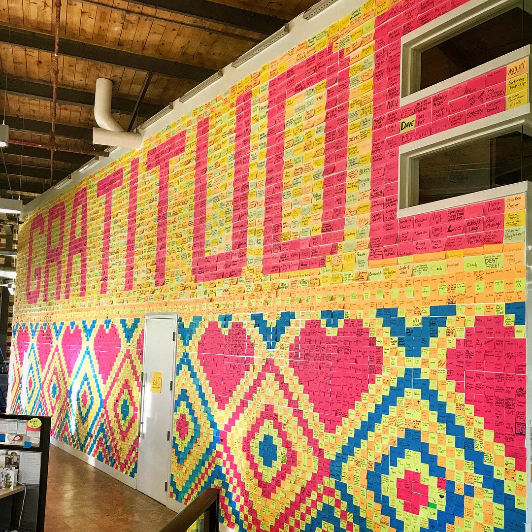 Hey <a href="/Communitech/">Communitech</a> and <a href="/RegionWaterloo/">Region of Waterloo</a>, remember that time we all set a world record? 6,115 notes of gratitude in one day. ❤️