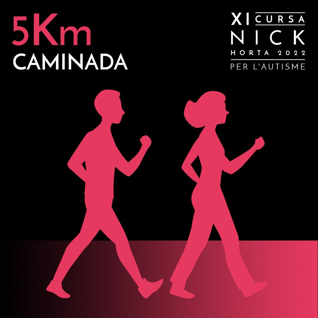 Les INSCRIPCIONS SOLIDÀRIES (corredores/es solidàries/us, caminada i aportació solidària) tindran un preu de 10€ si t'inscrius ABANS del 31 d'AGOST i de 12€ si la inscripció es realitza A PARTIR DE L'1 DE SETEMBRE. 

Apunta't ara! Aquest any tots i totes per l'Autisme.

#Cursa