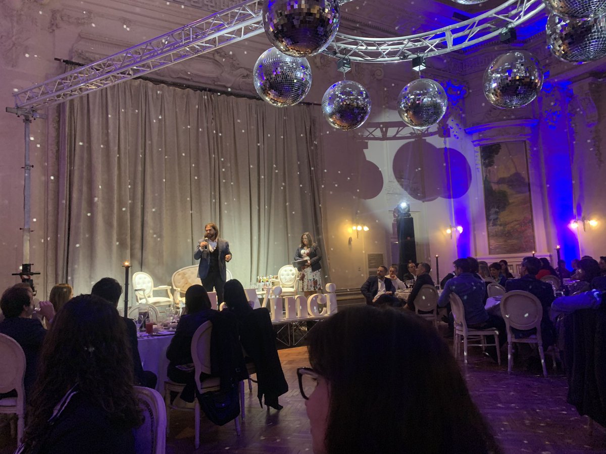 Felicidadades <a href="/eSeDe/">Sergio Delgado</a> y #fundaciondavinci por todo lo positivo que generan en el ecosistema emprendedor  #davincicena