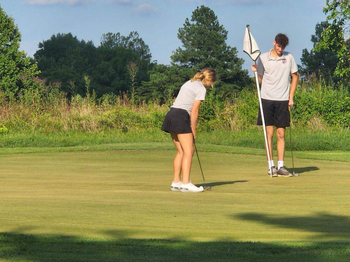 BCHSAthletics2's tweet photo. TIGERS Golf team wins the “BORDER CUP” vs Hancock.  

The two day totals:  Breck 322, HC 341.

Senior Shelton Smith &amp; Sophomore Mercer Rogers both shot 78 each. https://t.co/FEDQgIpM7s