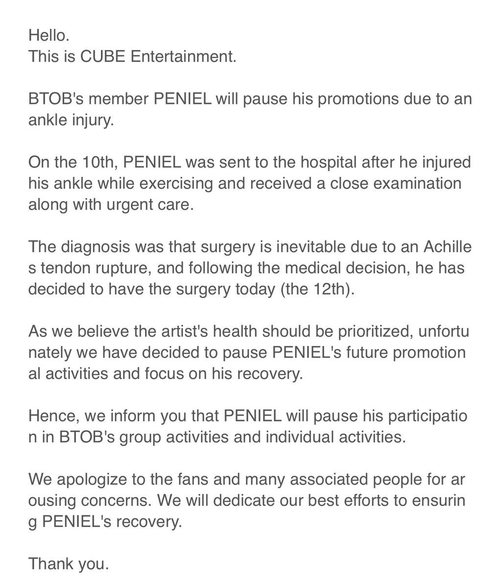 jjellybeans_'s tweet photo. peniel ☹️ hope he recovers quickly ☹️ https://t.co/3AWRA54ATg