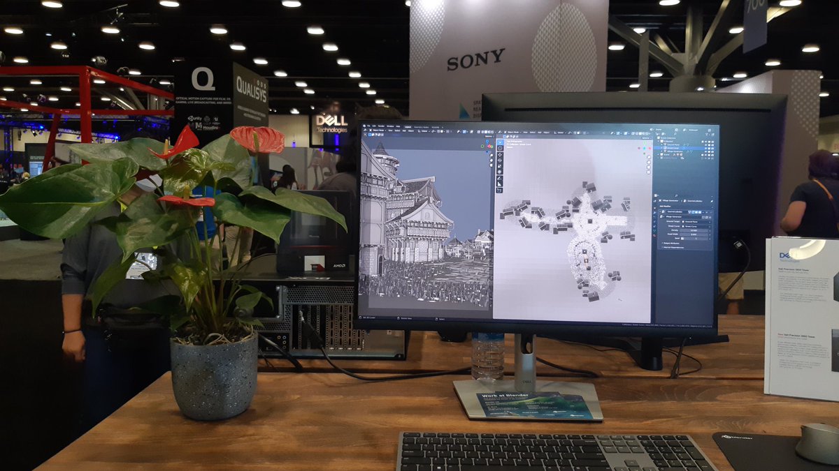 Absolute huge honor being featured at the @Blender booth at #siggraph2022!!

#villagen #siggraph #blender #generativeart #geometrynodes #b3d