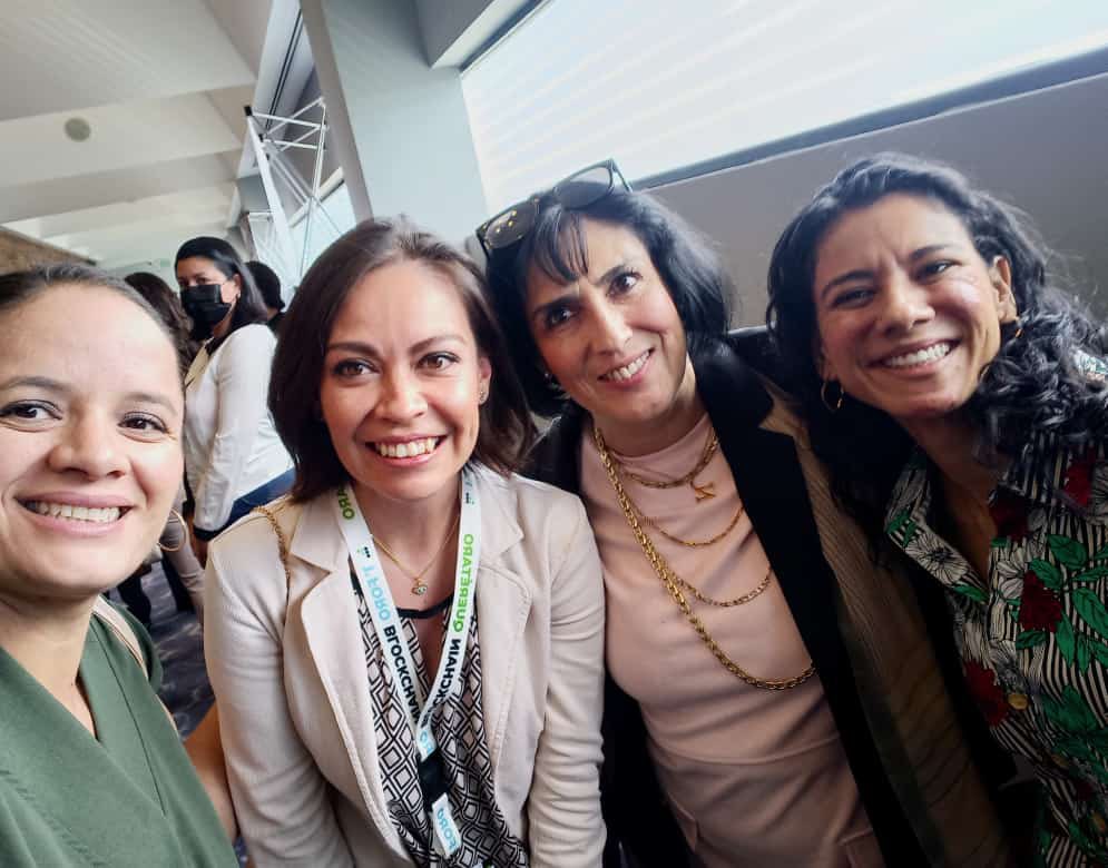 Web3Latinas_'s tweet photo. ¡Latinas, qué emoción! 🚀

Les compartimos que el día de hoy @lapineda_ y @JJazmingj, mujeres en #blockchain y parte de la comunidad de #Web3Latinas participaron en 2 foros del @BlockchainQRO 

¡Por más espacios como estos! ¡Sigamos aprendiendo juntas! 💜🫶🏽 https://t.co/uNe7mCw5di