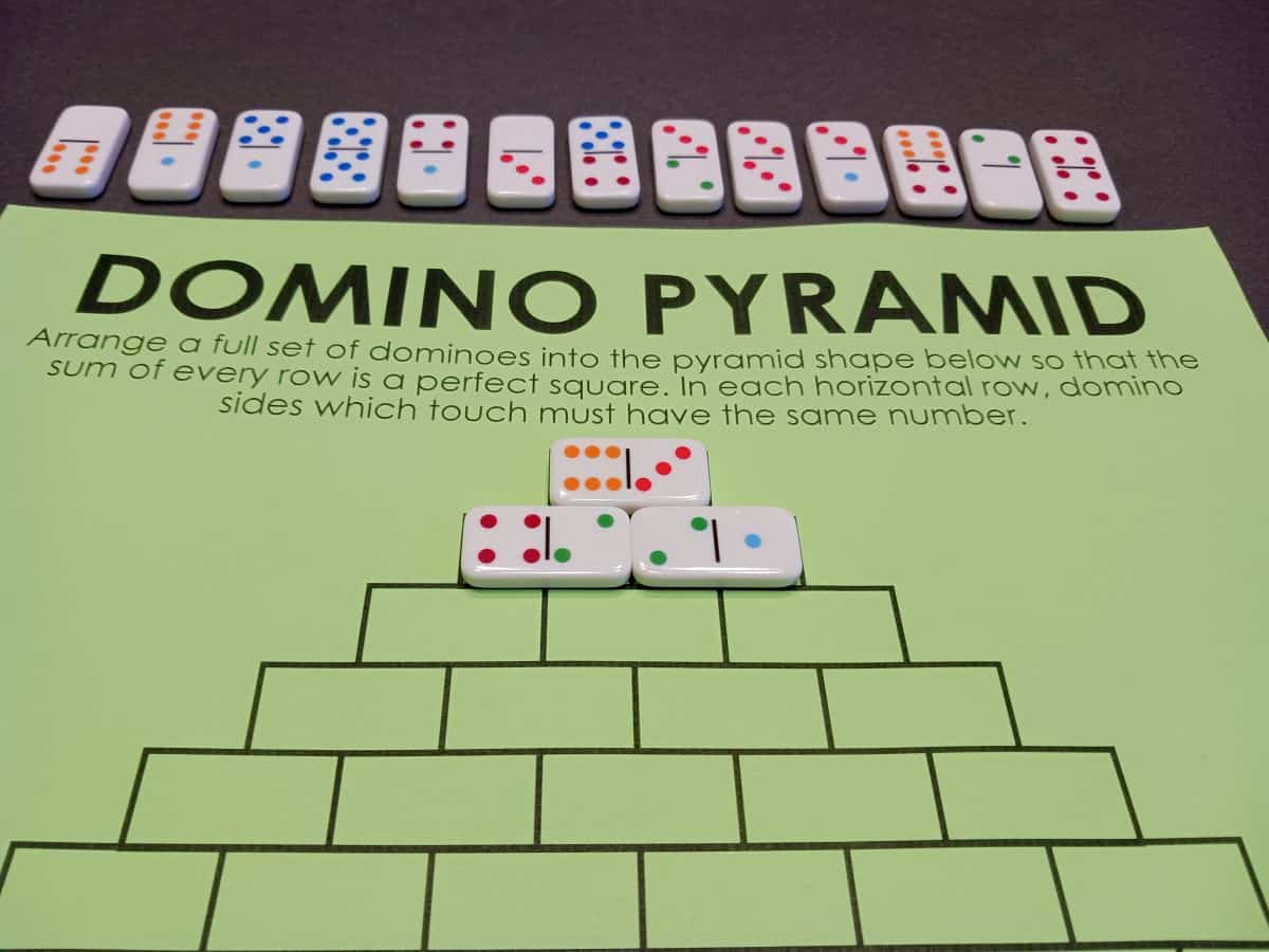 mathequalslove's tweet photo. Today's Productive Procrastination: I should have been working on lesson plans for the upcoming year, but I ended up putting together a new puzzle instead. 

Domino Pyramid Puzzle by L.P. Mochalov 

https://t.co/v35WM718VX 

#mtbos #iteachmath #puzzlingclassroom https://t.co/HKp2X4kZSD