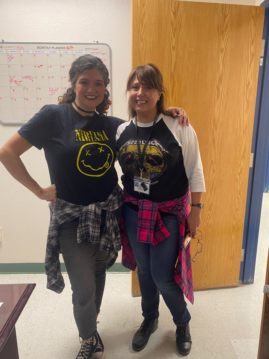 Decades Day at YWA... Spirit week continues, and NO one has more SPIRIT than <a href="/YWSteamPrepNT/">Young Women's STEAM Prep Academy</a> !!! A FUN place to learn and teach! <a href="/ccontive/">Cynthia OntiverosPhD</a> <a href="/ELPASO_ISD/">El Paso ISD</a>