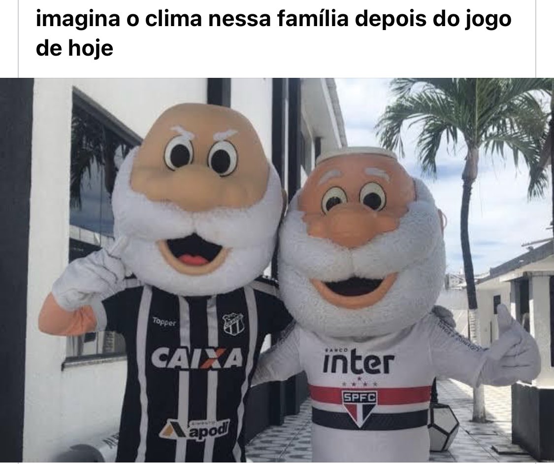 O Leco uniu essa família…
     #ForaLeco #CEAxSPFC