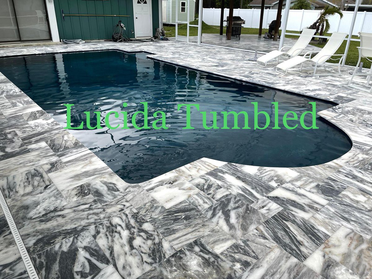 High quality LUCIDA TUMBLED FP pavers!! Contact me for more information at 954-676-9419 #travertine #marble #paver #pooldeck #pool #patio #patiodeck #driveway #homeimprovement #construction #wholesale #supplier #naturalstonepaver #homerenovation