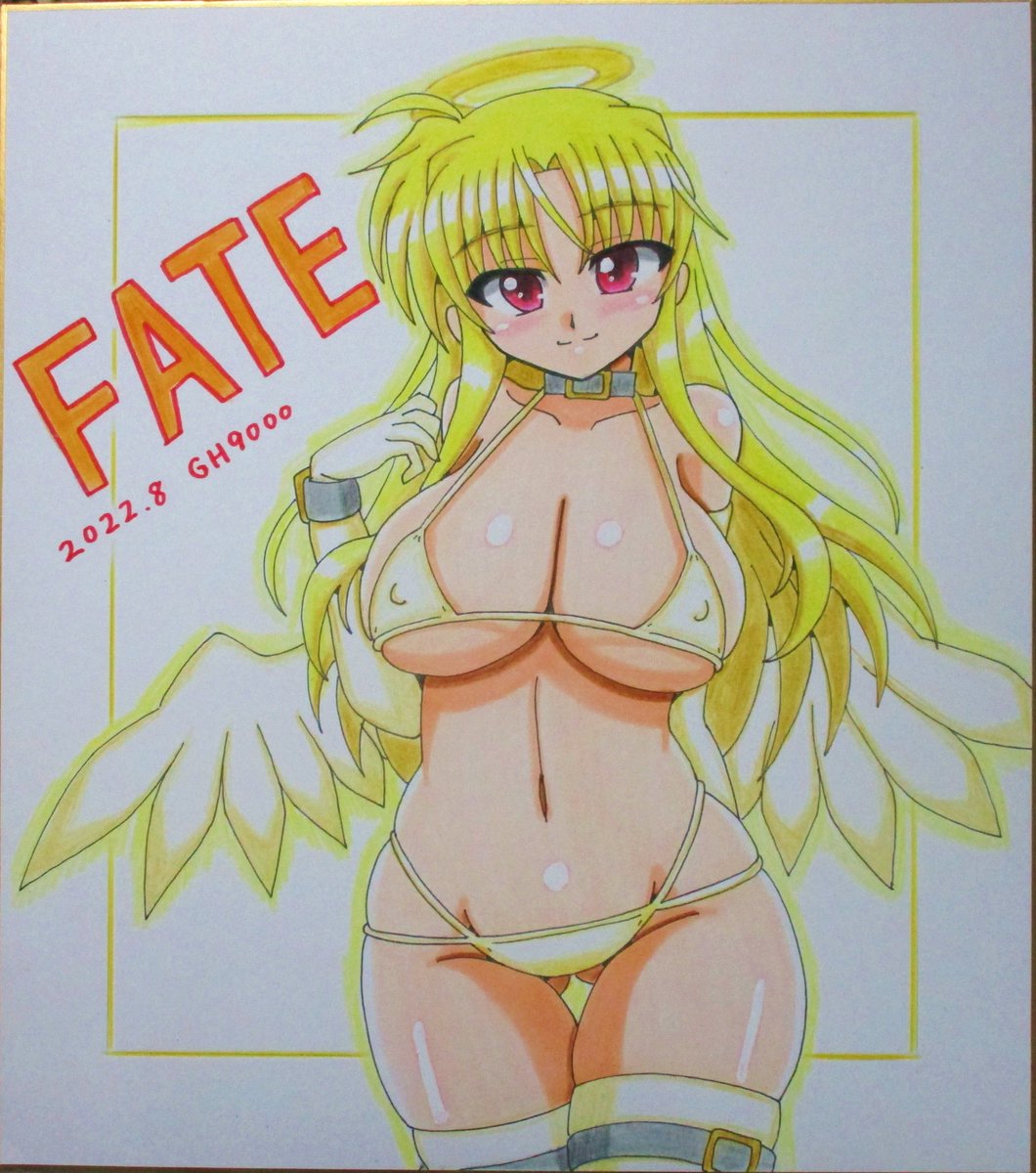 (告知)夏の色紙、天使と悪魔シリーズ!
これに先日描いたエクハ水着シリーズを加えた全10種前後をコミケ後の8月15日夜21:00よりピクスペにて頒布致します!(プロフ欄に店舗ページへのリンク有)
夏コミ新刊も出品予定なので宜しければチェックしてみて下さい☺️ 