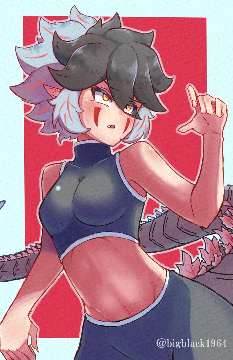←小さい頃描いたゴジラ
→最近描いたゴジラ

どうしてこうなった 