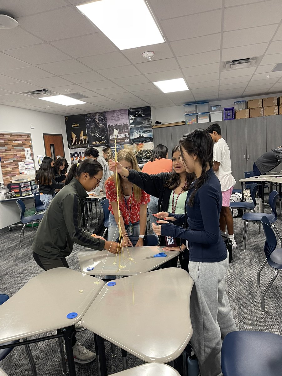 The first two days of school are always exciting - getting to see my old students I dearly love and meeting my new students. I can’t wait to see what they can do! We talked success and failure with the pirate version of the marshmallow challenge!