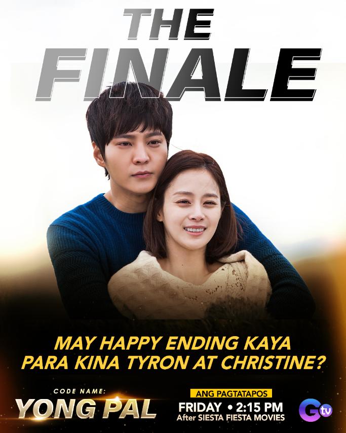 OfficialGMAHOA's tweet photo. It has been a tearful journey and we all deserve a rewarding finale!
Abangan ang pasabog na pagtatapos ng #CodeNameYongPal sa GTV! https://t.co/K5K98HBGiC
