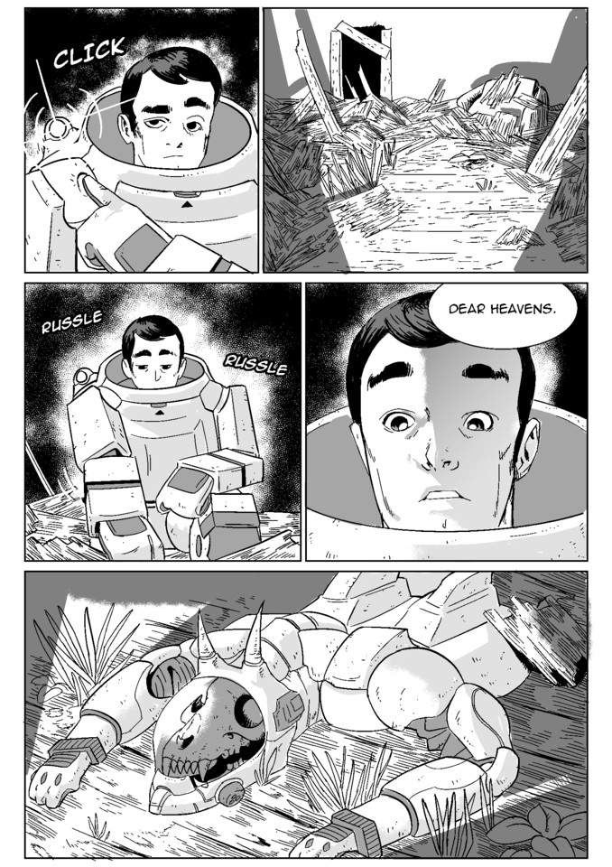 ProjectHelios3's tweet image. XENONAUT AT WORK! Watch as he discovers... oh... OH MY!
...Enjoy the page

#Indiecomics #projecthelios #webcomic #mangastyle #illustration #DiscoverComics #manga 
Enjoy the post? See more #scifi #comics and #illustrations on our page!