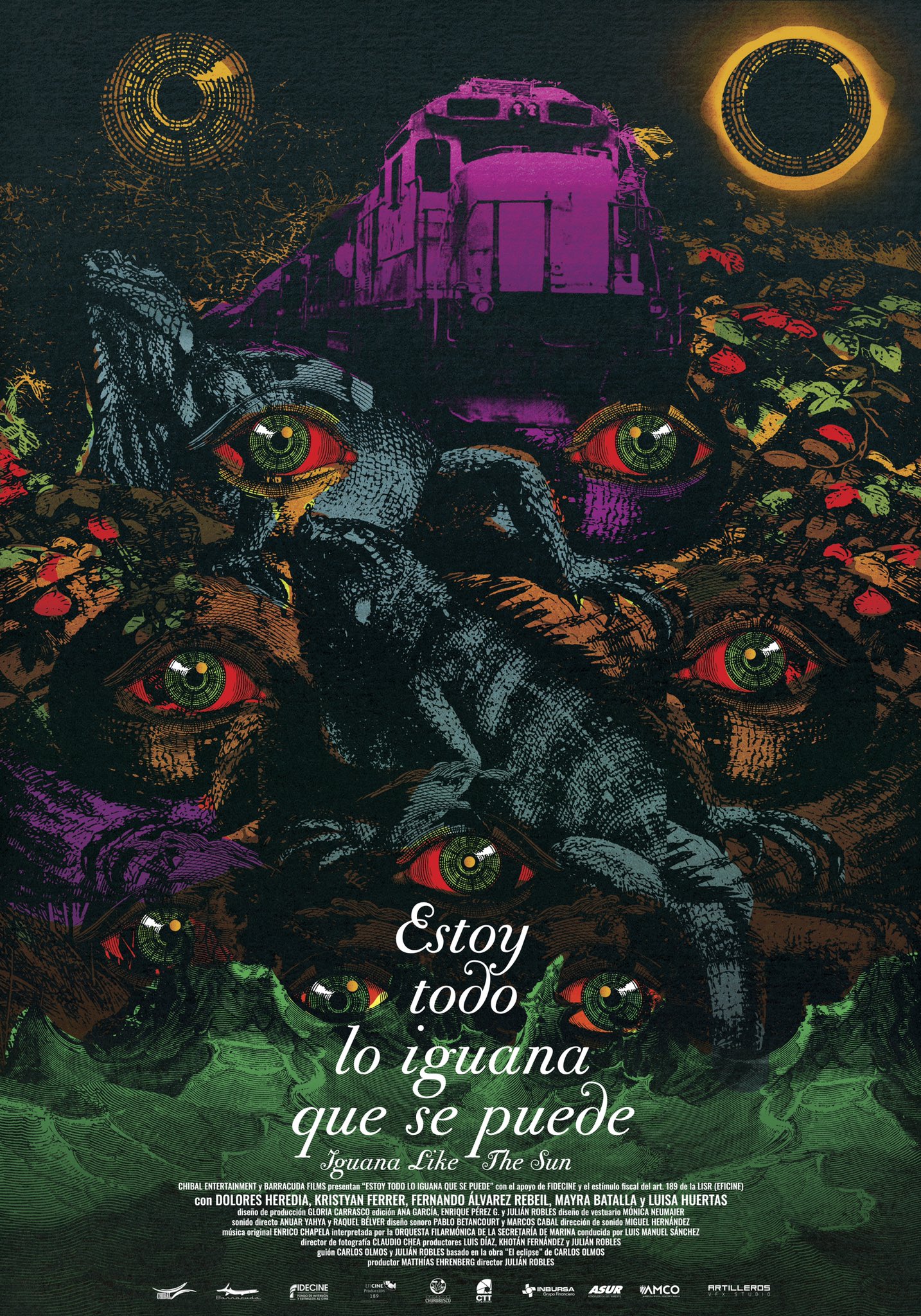 Cartel de la película “Estoy Todo lo Iguana que se Puede”