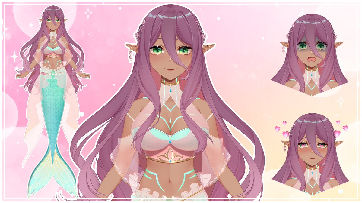 LanariaVT's tweet image. 🌸 Model Reveal 🌸

I'm so nervous and excited to reveal how I look! My mama did such an amazing job and I hope you love it as much as I do. Rigging will come some time soon so please look forward to it ♡

Mama: @Yashacchi1 

#Vtuber #VtubersUprising #VtuberDebut #ENVtuber