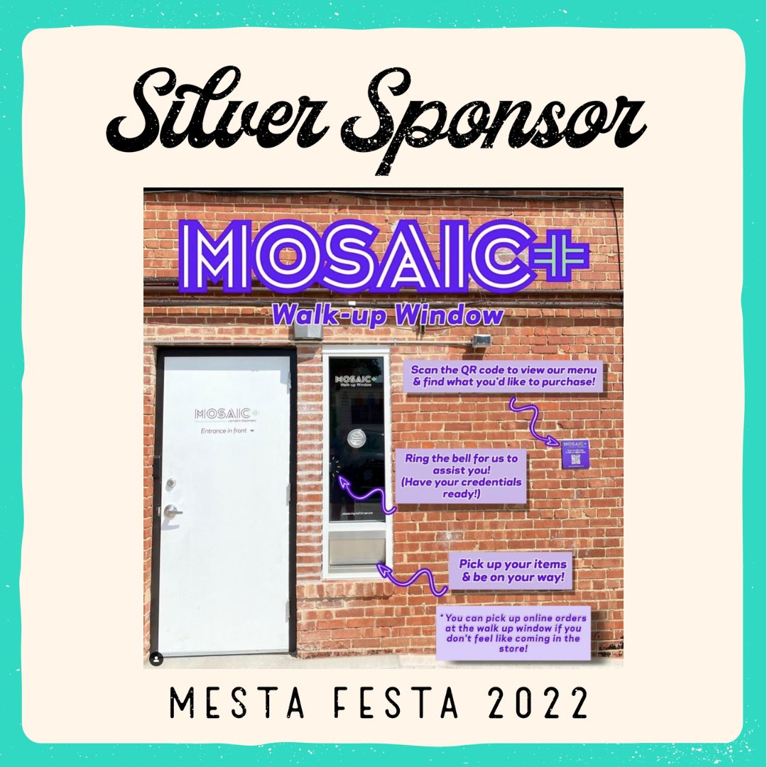 mestapark's tweet photo. Incredibly grateful to our Silver Sponsor Mosaic + - Oklahoma's craft cannabis dispensary. 🌿🏆 Mosaic + brings clean, craft, organic cannabis, excellent customer experience &amp; passionate, educated budtenders to the table.  

Check them out @ https://t.co/8RdPLDxCj9! https://t.co/xhP56xnITN