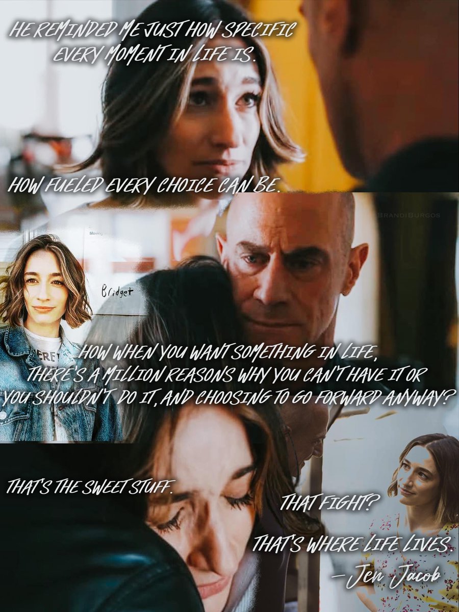brandiburgos's tweet photo. It’s Thursday so why not have a little OC throwback 🥺 #chrismeloni #jenjacob #organizedcrime #dundun #lawandorder #elliotstabler #bridgetdonnelly https://t.co/aVTp6q2KfJ