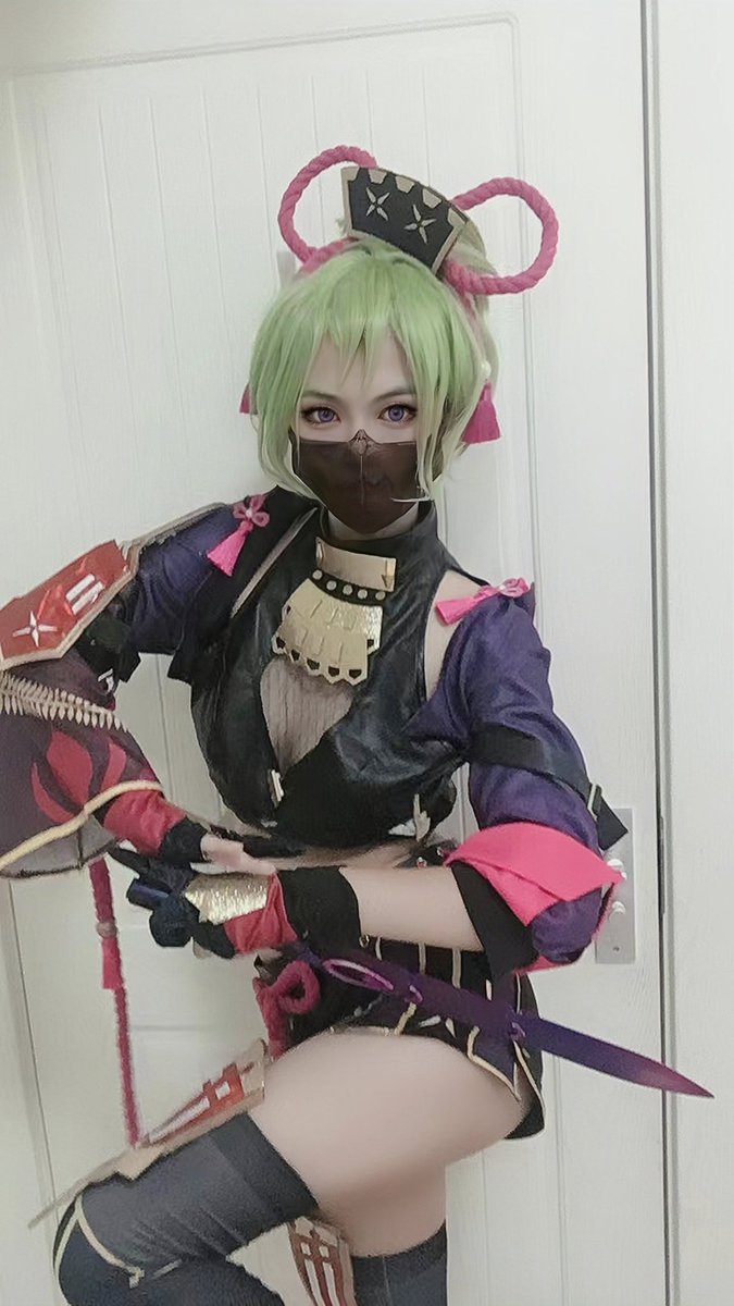 gaoqier2's tweet photo. #原神 #久岐忍 #cos (●´∇｀●) https://t.co/JyyqZ9nFdV