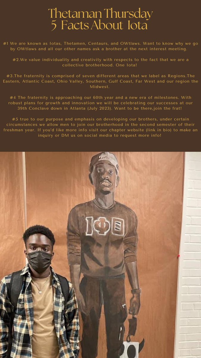 Thetaman Thursday. 5 Facts abOWt the frat!