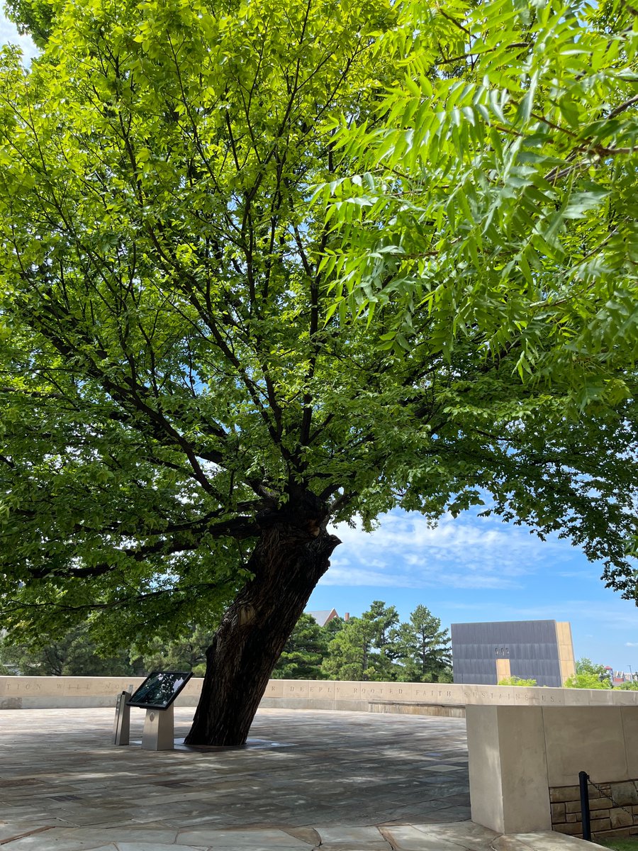 jobphillips's tweet photo. Spent time yesterday @OKCNM and found it incredibly moving, very informative and a beautiful way to honor the 168 victims of this tragedy. 🇺🇸 If you are near Oklahoma City - I encourage you to go to the Oklahoma City National Memorial &amp; Museum! #okc https://t.co/4xqGlcpyN5