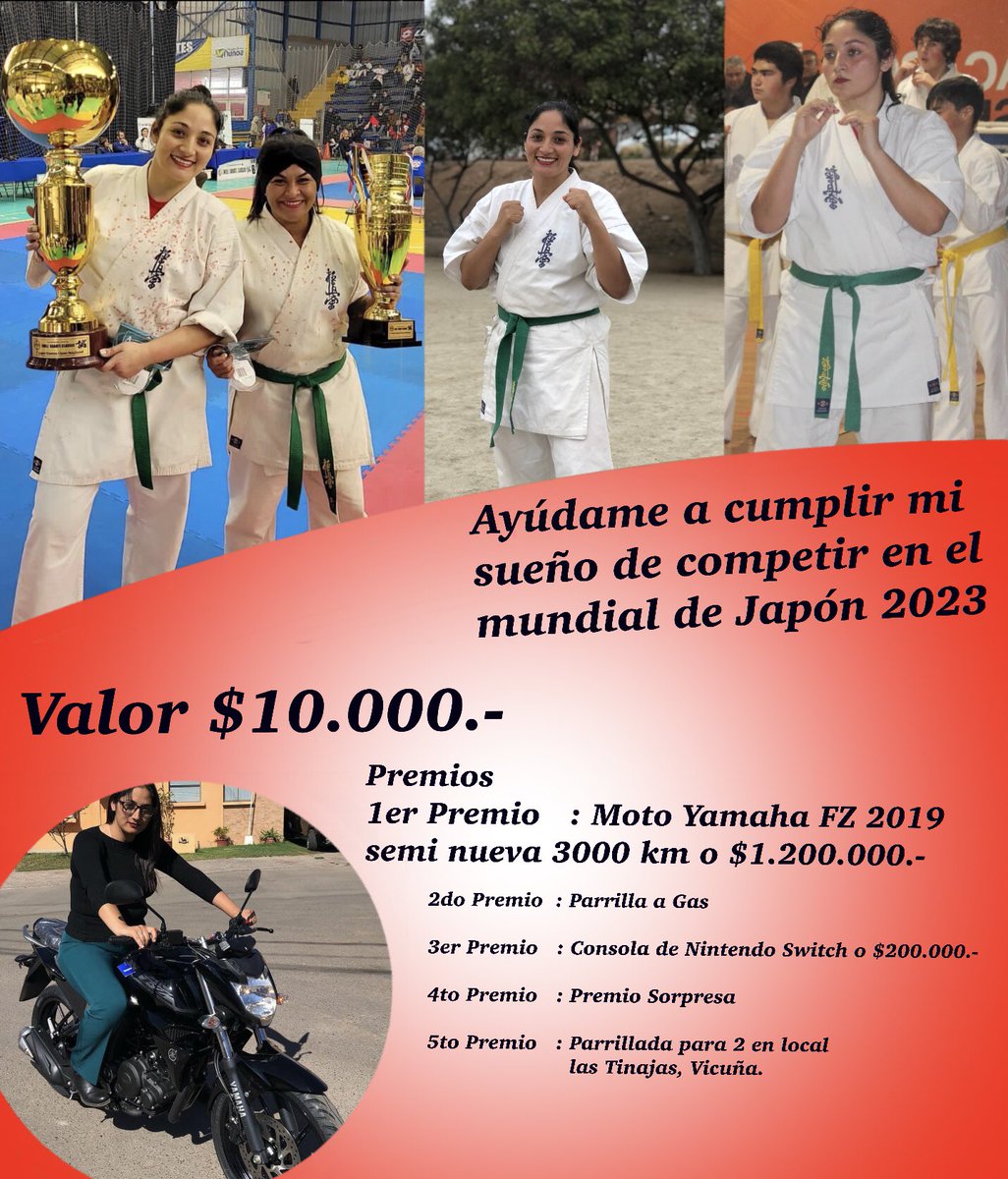 RaquelSarella's tweet photo. Ayúdenme a llegar al mundial de Japón 2023 💪🏿💪🏿💪🏿 https://t.co/t1hy17eVQb