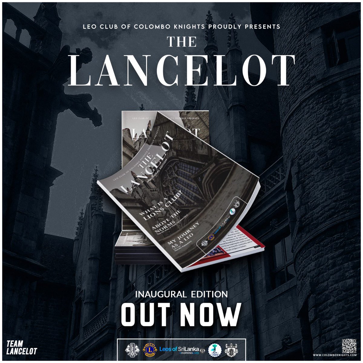 LCCK_II's tweet photo. It is with great pride that we present you the Inaugural Edition of the official newsletter of The Leo club  of Colombo Knights. - The Lancelot.
The website link for the magazine.

https://t.co/MfkfNvtL9q

#TheLancelot #WeServe #LeosofSriLanka #ProudLeo #InspireInnovateImpact https://t.co/JZA0zWo4gp