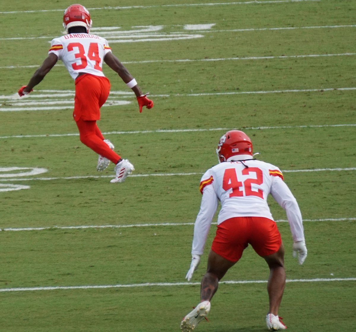 From <a href="/MWSU_Football/">Missouri Western Football</a> to the #CFL and now back to <a href="/MWSUGriffons/">MoWest Athletics</a> - this time in a #Chiefs uniform.

<a href="/BDANDY_24/">Brandin Dandridge</a> is back in St. Joseph, living out a dream.

"Just been soaking up every day, trying to get better.  Blessed to be here. Just very thankful."

Story:
stjosephpost.com/posts/fb9150cd…