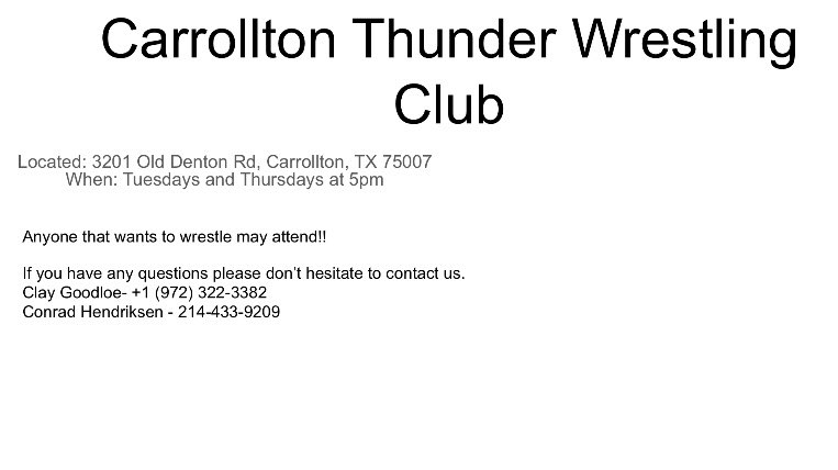 Creekview Wrestling tweet media