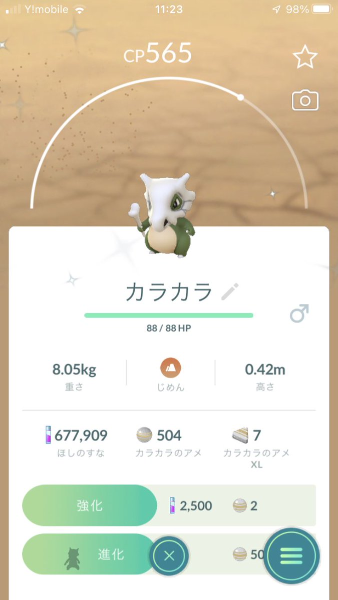 ポケモンgo カラカラの入手方法 能力 技まとめ 攻略大百科