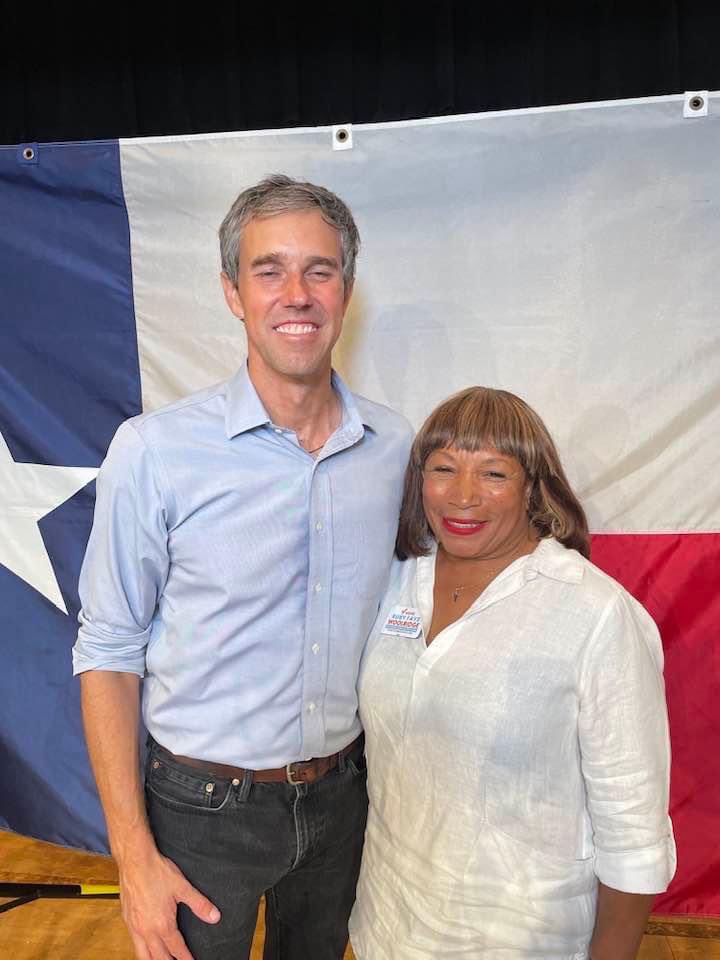 RubyForTarrant's tweet photo. Listening to Beto O’Rourke discuss issues facing working families, students, teachers, healthcare workers, first responders and others was inspiring.  I look forward to being on the November 8th ballot with him and other Democrats.
Vote Ruby Faye Woolridge for District Clerk! https://t.co/R0yyoERuci