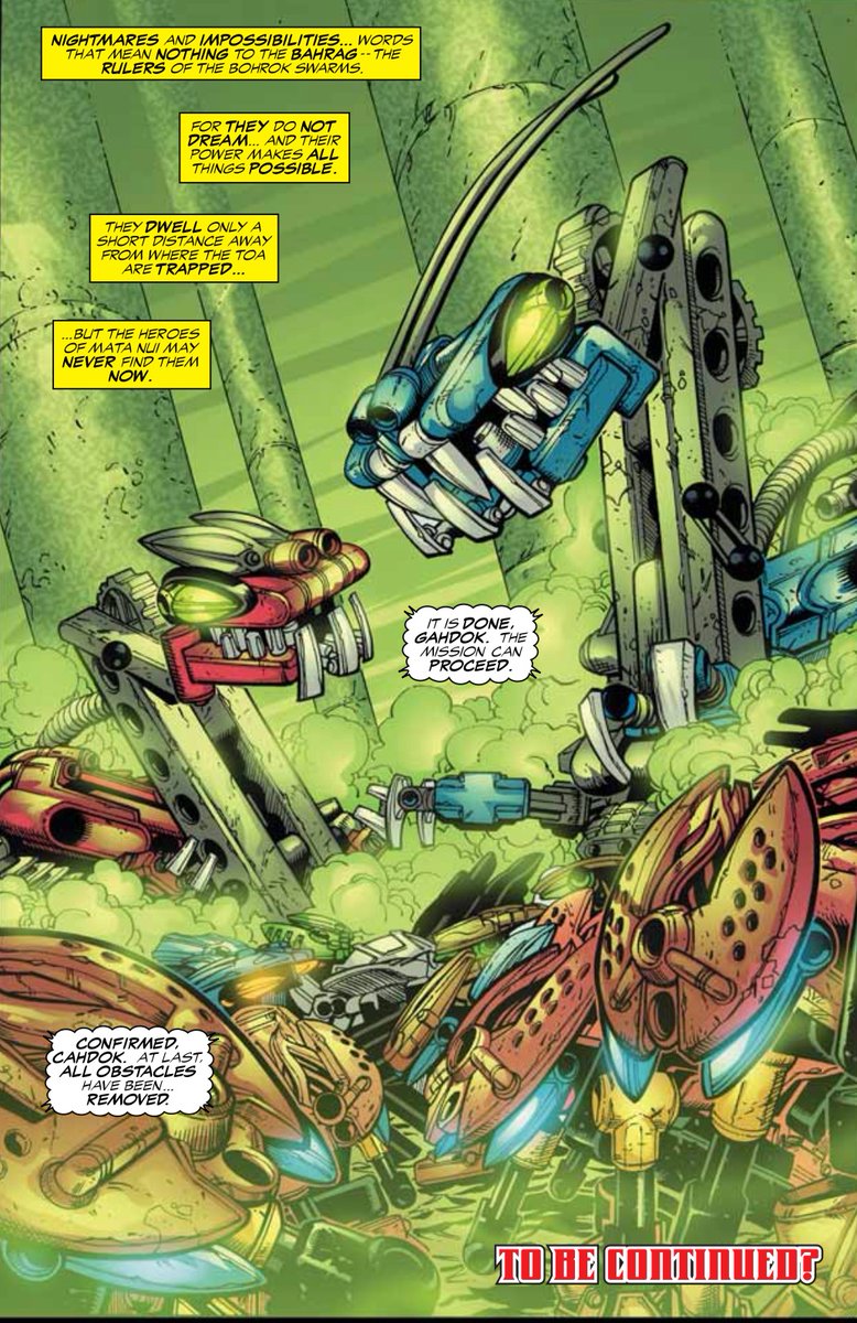 One for the bonk fans: Bionicle #6: Into the Nest by Greg Farshtey and Carlos D'Anda #810NICLEDay