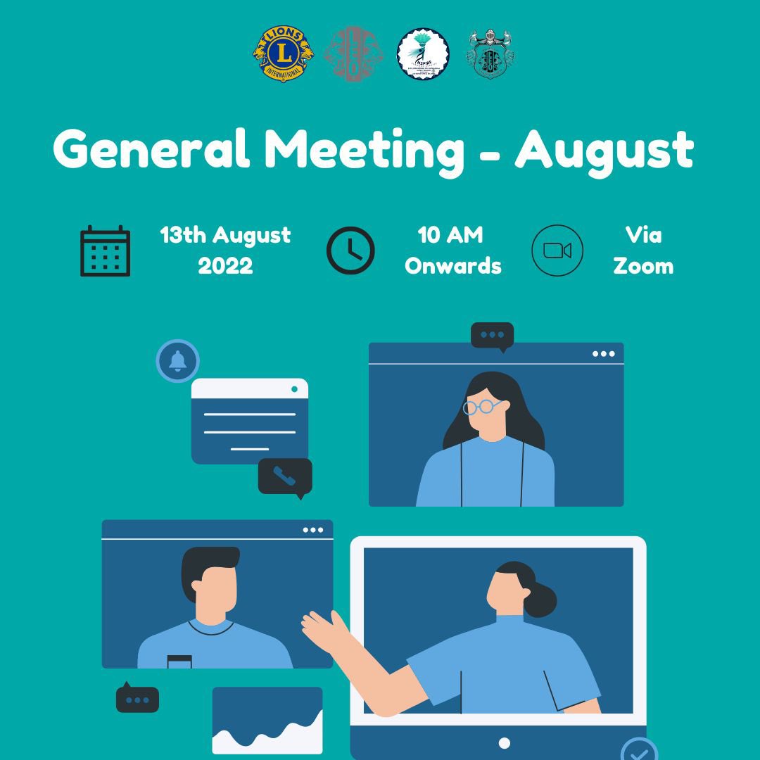 LCCK_II's tweet photo. It's time for our Second General Meeting!
We can't wait to see our Knights at our August General Meeting! 

Date: 13 August 2022
Time: 10 AM onwards 
Venue: Via Zoom

#TeamKnights #ProudLeo #306C2Leos #WeServe #LeosofSriLanka #InspireInnovateImpact https://t.co/p59C1pNzYQ
