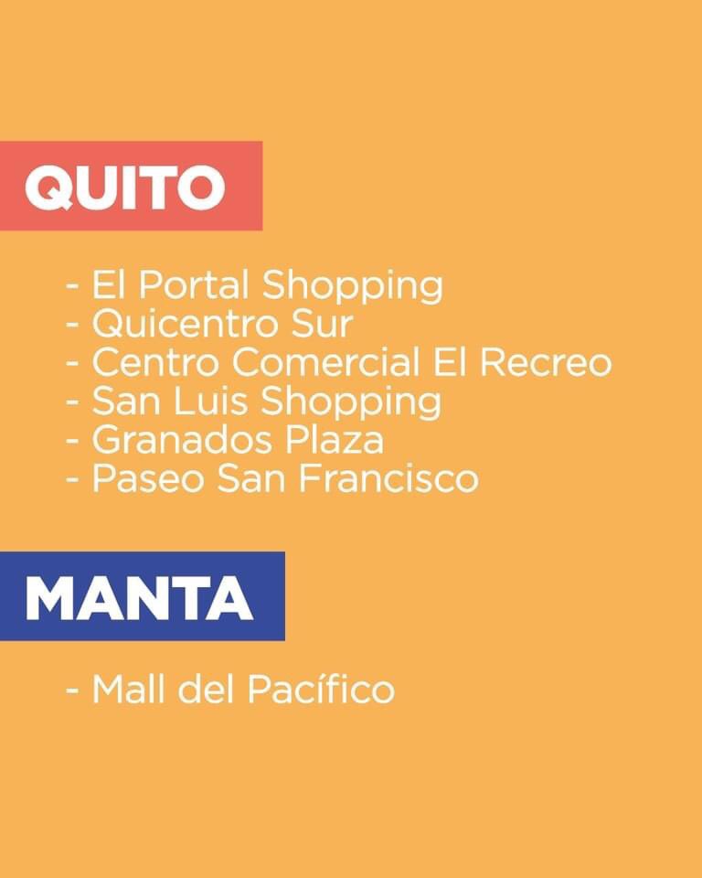 CapiZapataEC's tweet photo. Conozca los puntos de vacunación habilitados por @salud_ec para este feriado.

💉 Asista y reciba primera, segunda o dosis de refuerzo contra la #COVID19.

#YoMeRefuerzo https://t.co/K5TQn2CybC